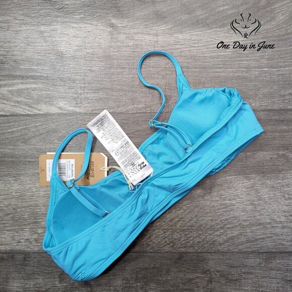 Billabong Sol Searcher Skinny Crop Bikini Top Size L - Picture 5 of 5